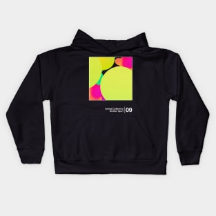 Animal Collective / Minimal Graphic Design Tribute Kids Hoodie